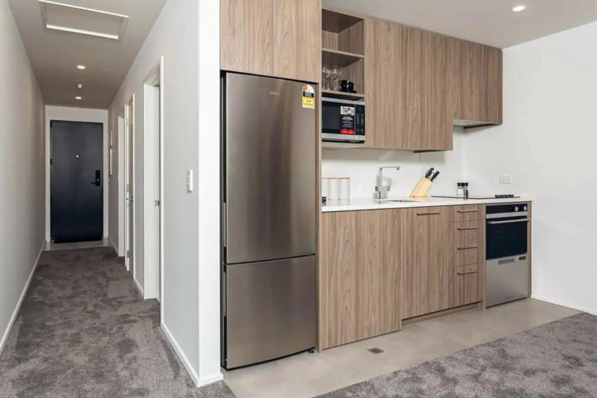 Cozy 1Br Apartment With Hagley Park View 基督城 外观 照片